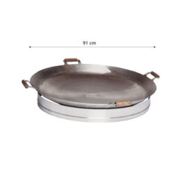 GrillSymbol wok-pann adapteriga 915, ø 91 cm