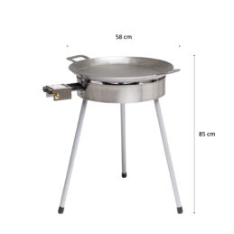 GrillSymbol комплект со стальной сковородой Paella Basic-580