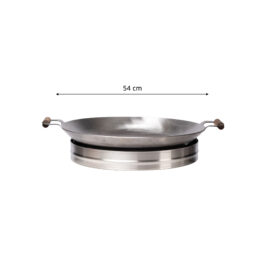 GrillSymbol wok-pann adapteriga 545 inox